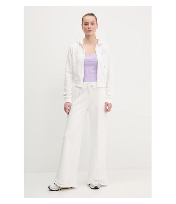 Βαμβακερό παντελόνι Guess PRIMULA χρώμα: άσπρο, V5GB07 KCRP0