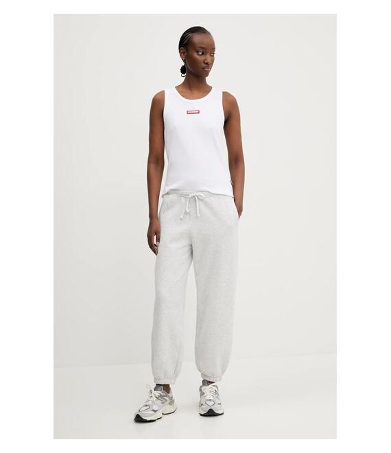 Παντελόνι φόρμας Hollister Co. χρώμα: γκρι, KI347-5006