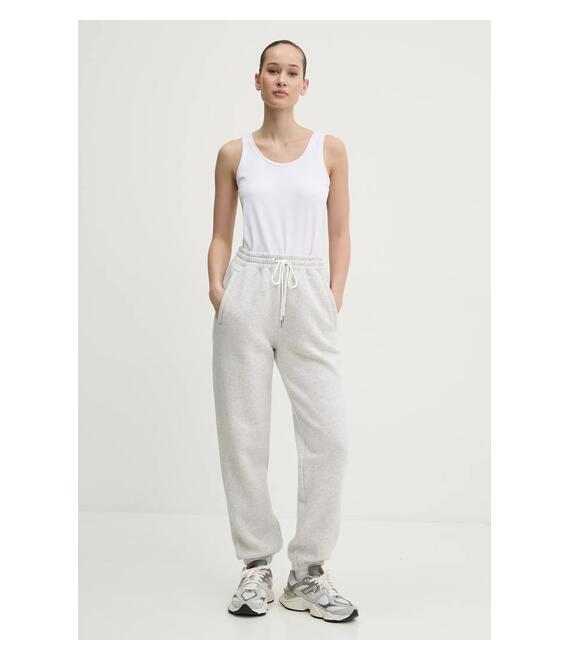 Παντελόνι φόρμας Abercrombie & Fitch χρώμα: γκρι, KI147-4361