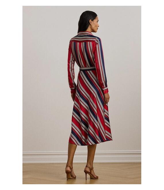 Φόρεμα Lauren Ralph Lauren χρώμα: κόκκινο, 250957090