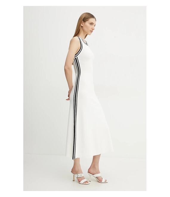 Φόρεμα Patrizia Pepe χρώμα: μπεζ, 2A2881 K253