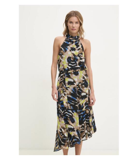 Φόρεμα Dkny χρώμα: μαύρο, P4KBGZ62