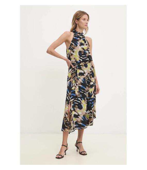 Φόρεμα Dkny χρώμα: μαύρο, P4KBGZ62