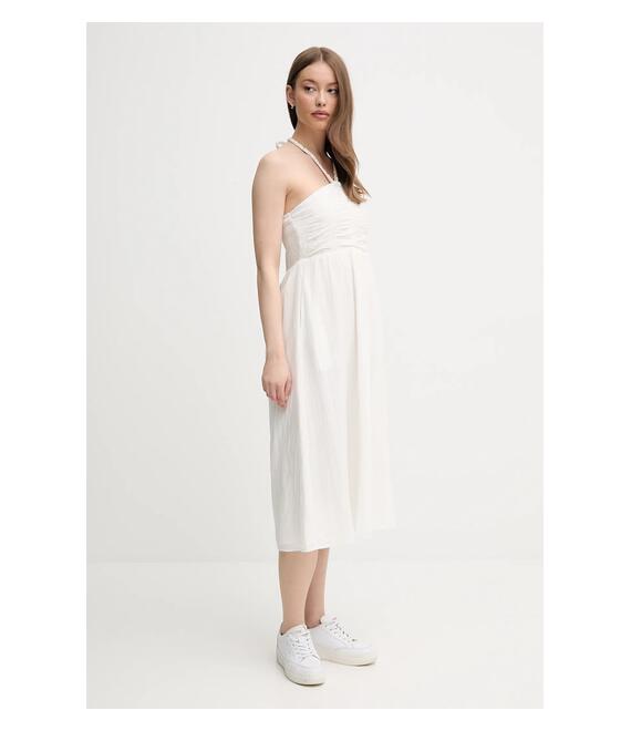 Φόρεμα Pepe Jeans DOROTHA χρώμα: μπεζ, PL953689