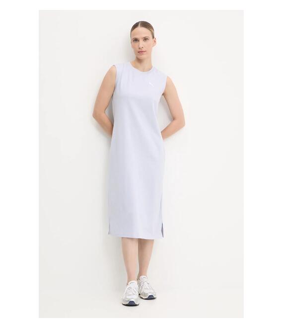Φόρεμα Puma χρώμα: μπλε, 685643