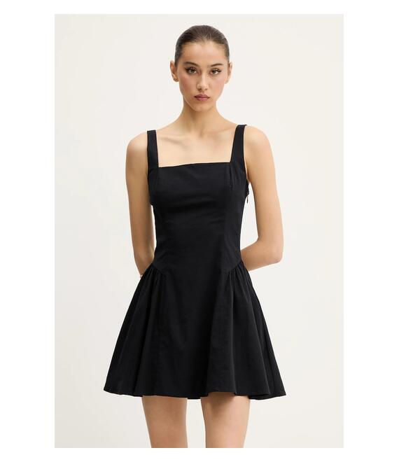 Φόρεμα Abercrombie & Fitch χρώμα: μαύρο, KI159-5485