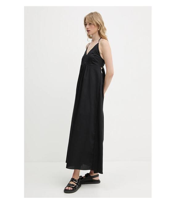 Φόρεμα Liu Jo χρώμα: μαύρο, VA5069.TS330
