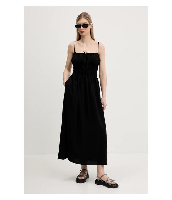 Φόρεμα Abercrombie & Fitch χρώμα: μαύρο, KI159-5569