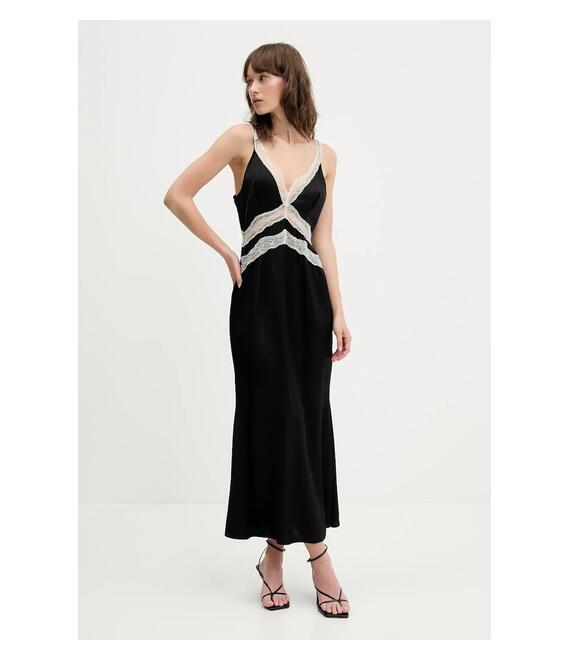 Φόρεμα Never Fully Dressed χρώμα: μαύρο, NFDDR2122