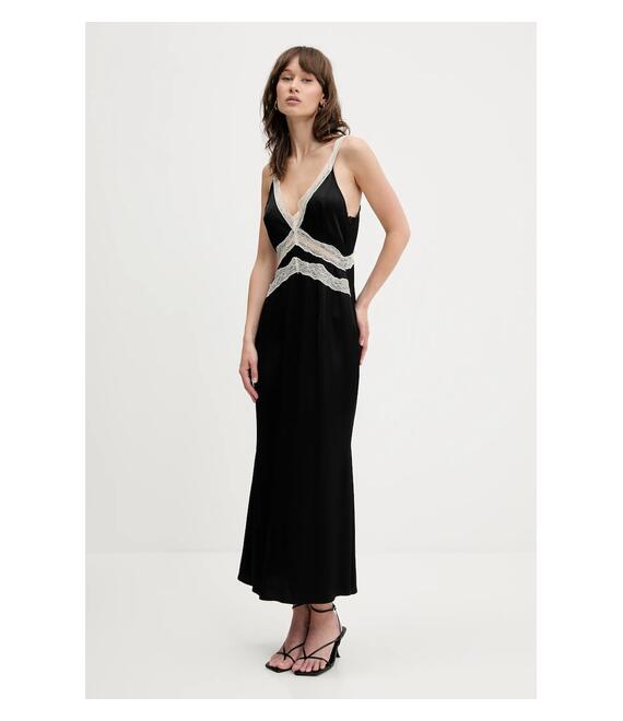 Φόρεμα Never Fully Dressed χρώμα: μαύρο, NFDDR2122