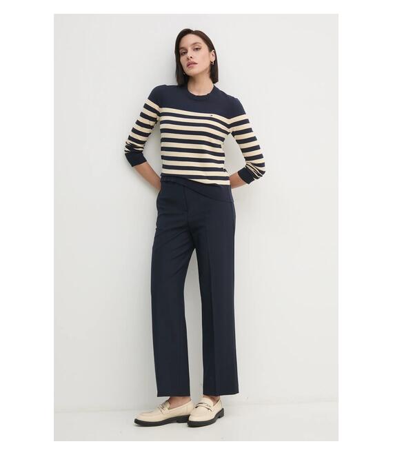 Πουλόβερ Tommy Hilfiger χρώμα: ναυτικό μπλε, WW0WW44984