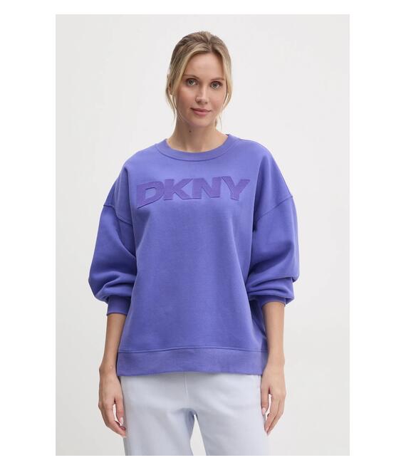 Μπλούζα Dkny χρώμα: μοβ, DP5T1140