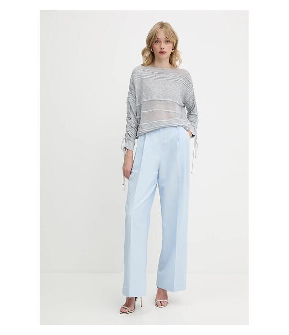 Πουλόβερ Guess NELLIE χρώμα: μπλε, W5GR21 Z3E22