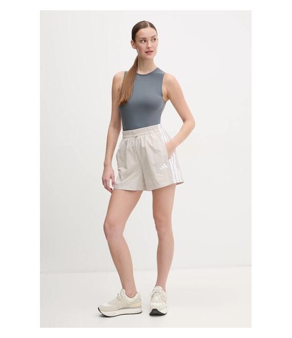 Σορτς adidas Essentials χρώμα: γκρι, JC8165