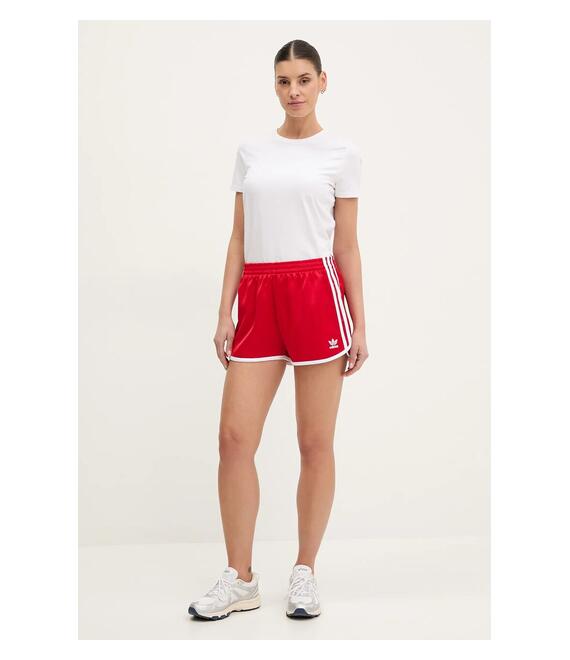 Σορτς adidas Originals 3S SPRINTER χρώμα: κόκκινο, JD3120