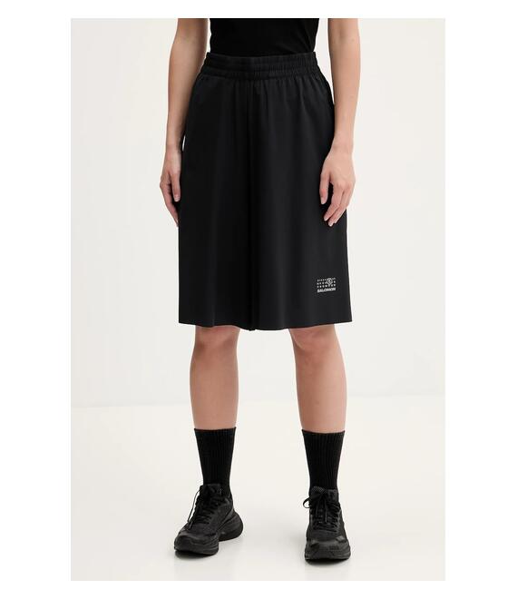 Σορτς MM6 Maison Margiela x Salomon χρώμα: μαύρο, S52MU0131.M35417