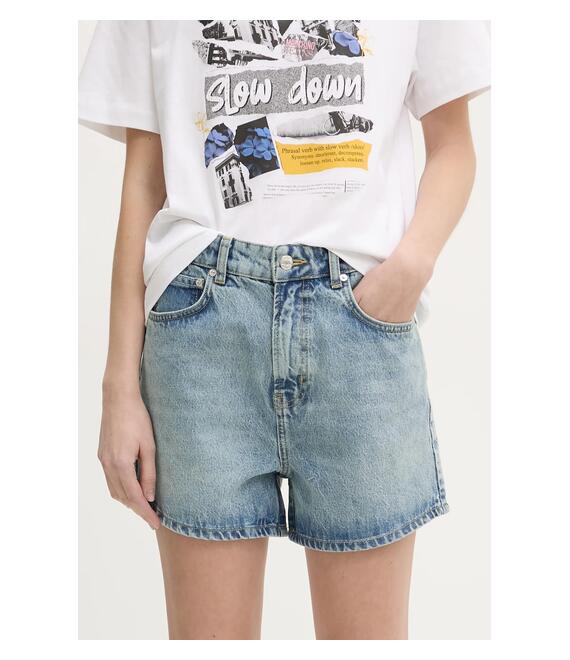 Τζιν σορτς Moschino Jeans χρώμα: μπλε, 0327 3217