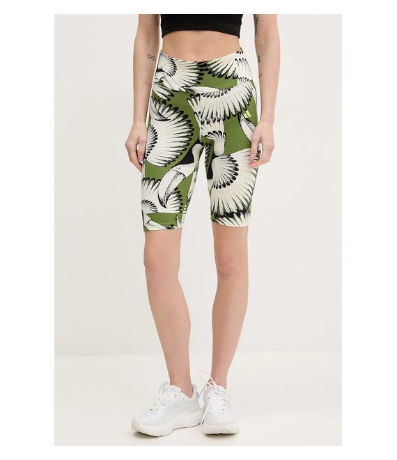 Σορτς adidas x Farm Rio χρώμα: πράσινο, JD6286