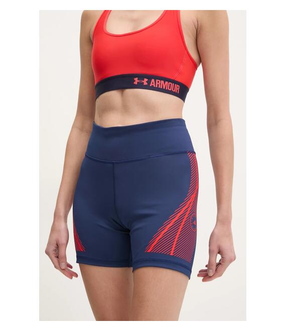 Σορτς προπόνησης adidas by Stella McCartney TruePace χρώμα: ναυτικό μπλε, JF3800