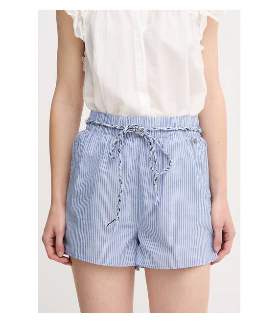 Βαμβακερό σορτσάκι Pepe Jeans DONOVAN χρώμα: μπλε, PL801162