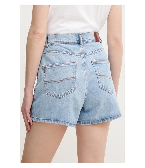 Τζιν φούστα Pepe Jeans REGULAR SKORT HW χρώμα: μπλε, PL801187NC9