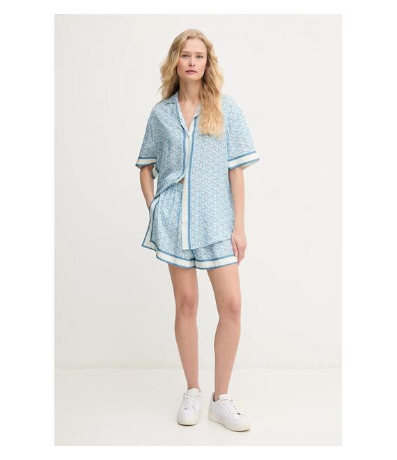 Σορτς Lacoste χρώμα: μπλε, FF0464