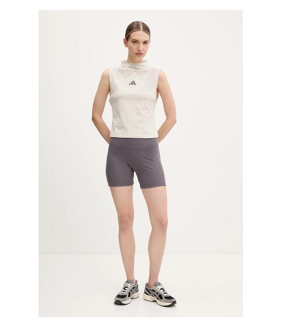 Σορτς adidas ALL SZN RIB χρώμα: μοβ, JJ1233