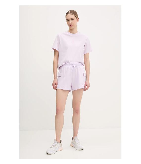Παιδικό σορτς adidas Essentials χρώμα: μοβ, JC5701