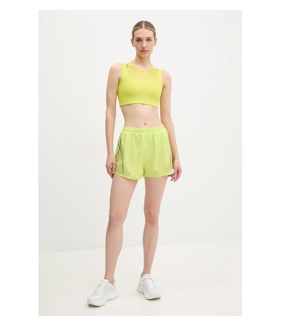 Σορτς adidas by Stella McCartney χρώμα: πράσινο, JI8054