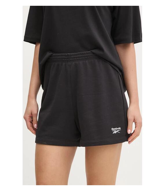Σορτς Reebok Classic χρώμα: μαύρο, 100221535