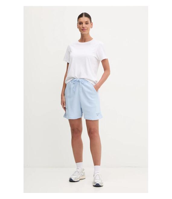 Βαμβακερό σορτσάκι Reebok Classic χρώμα: μπλε, 100221446