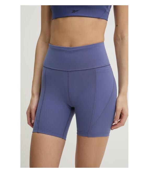 Σορτς προπόνησης Reebok LUX Collection χρώμα: μοβ, 100214846