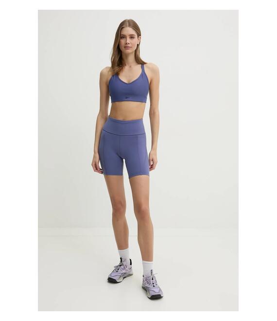 Σορτς προπόνησης Reebok LUX Collection χρώμα: μοβ, 100214846