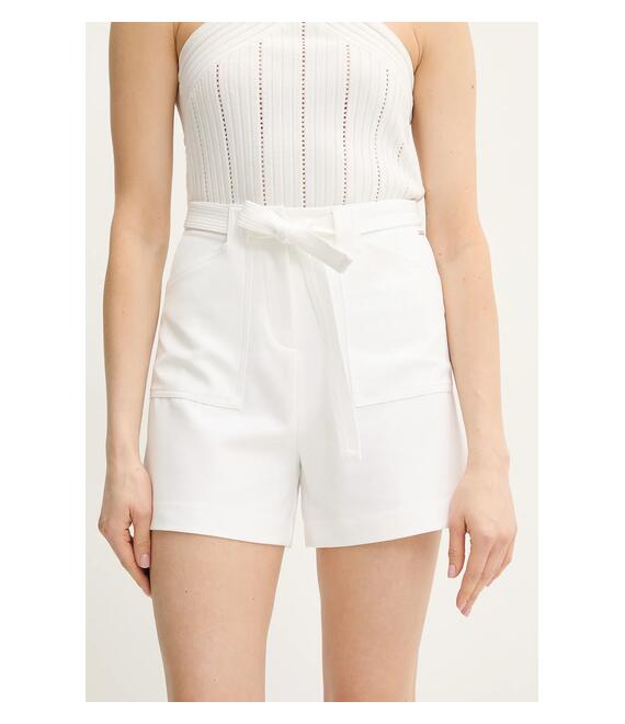 Σορτς Guess VALENTINA χρώμα: άσπρο, W5GD0I WH9Y2