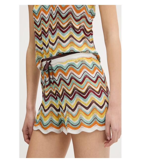 Σορτς Superdry χρώμα: πολύχρωμο, W7110444A-F4W