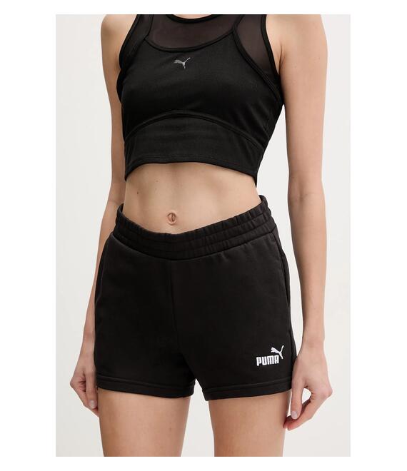 Σορτς Puma χρώμα: μαύρο, 682438