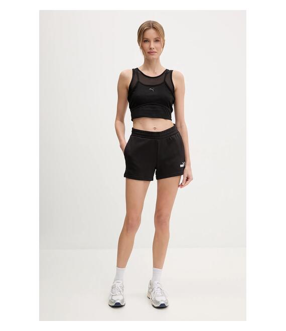 Σορτς Puma χρώμα: μαύρο, 682438