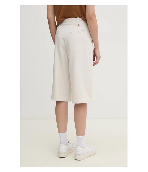 Σορτς Calvin Klein Jeans χρώμα: μπεζ, J20J225412
