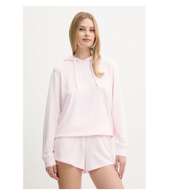 Σορτς Guess LUCIA χρώμα: ροζ, O5GD06 KCQP2