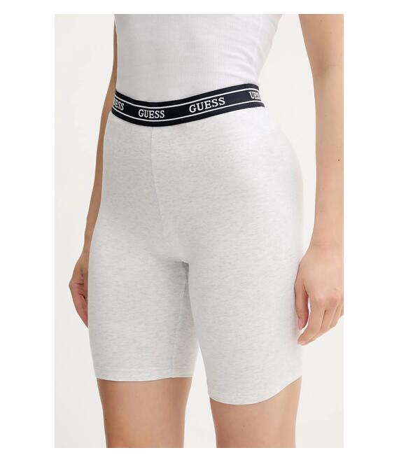 Σορτς Guess ALINE χρώμα: γκρι, V5GD18 KCSA2