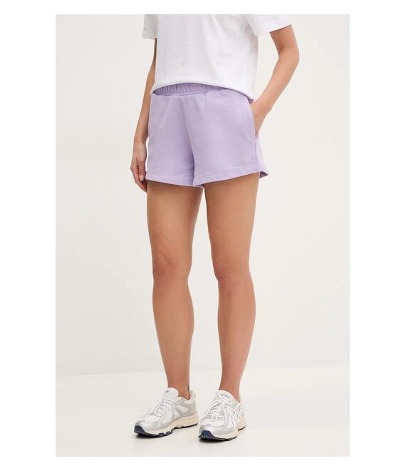 Βαμβακερό σορτσάκι Guess PRIMULA χρώμα: μοβ, V5GD07 KCRP0