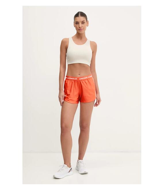 Σορτς προπόνησης Under Armour Tech Play χρώμα: πορτοκαλί, 1389882