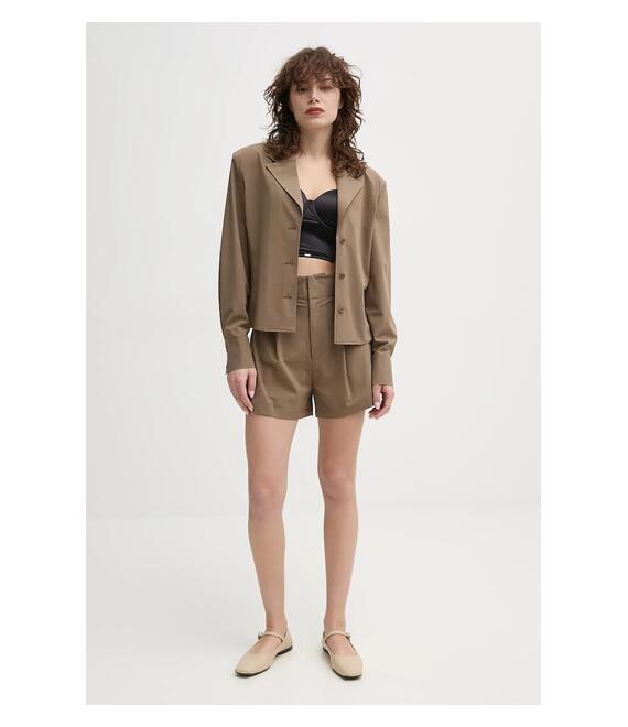 Σορτς ISABELLE BLANCHE χρώμα: μπεζ, IS25SS-P019-T003