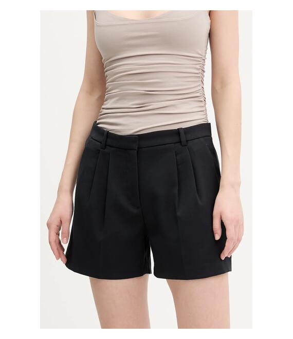 Σορτς Abercrombie & Fitch χρώμα: μαύρο, KI149-5087