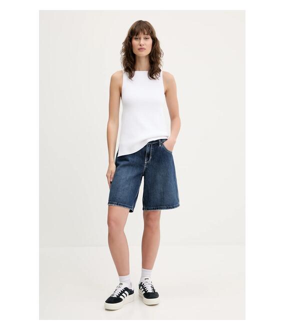 Τζιν σορτς Hollister Co. χρώμα: ναυτικό μπλε, KI349-5221