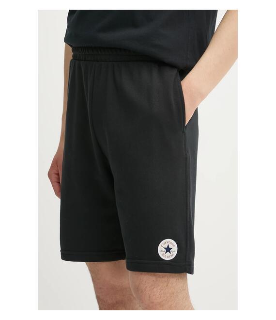 Σορτς Converse χρώμα: μαύρο, 10026979-A01