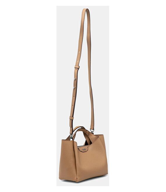 Τσάντα Dkny χρώμα: μπεζ, R51DYJ07