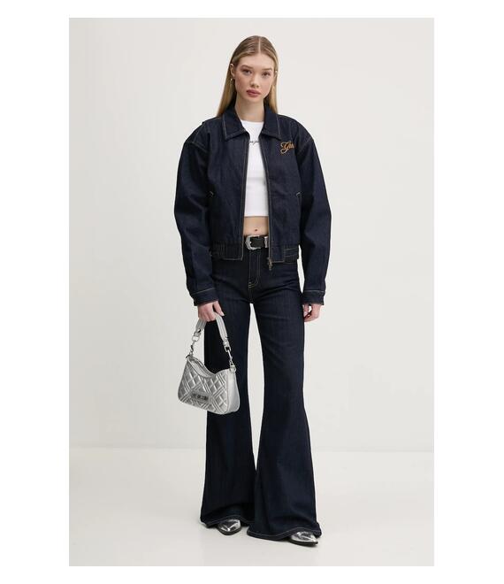 Μπλουζάκι Guess Jeans χρώμα: άσπρο, W5RI57 KA0H1