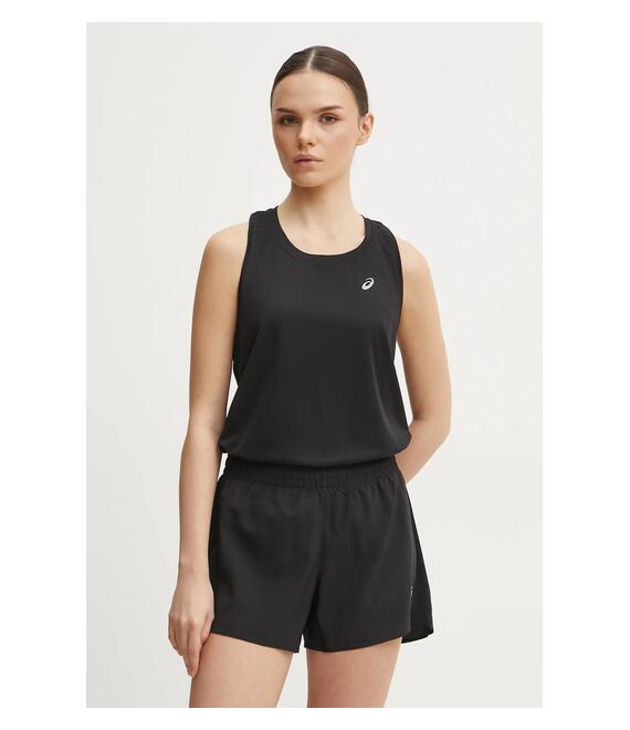 Τοπ για τρέξιμο Asics Core χρώμα: μαύρο, 2012D171