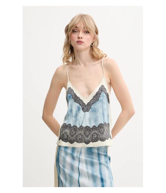 Top Diesel T-ASTY TANK TOP χρώμα: μπλε, A16749.0IKAS